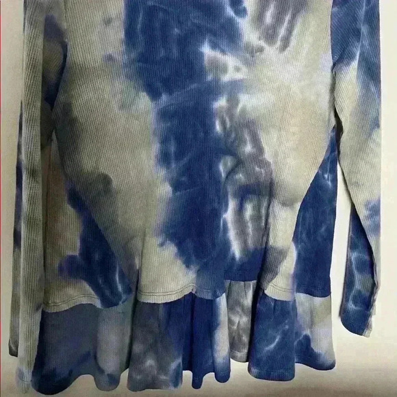 C & C Navy Combo Tea Dye Mini Thermal Long Sleeve - Picture 3 of 8